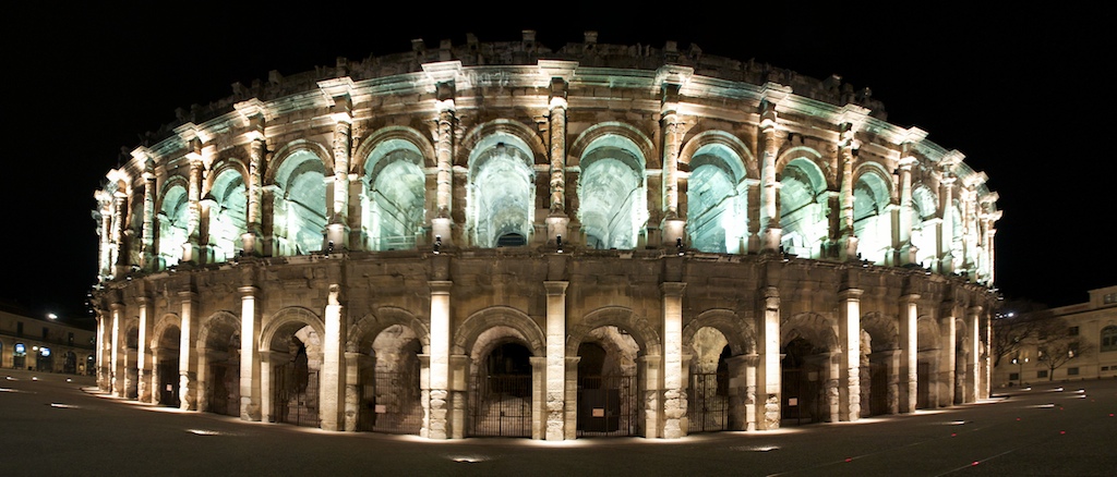 Panoramique Arênes Nîmes